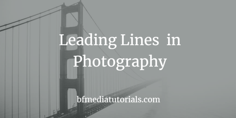Leading Lines in Photography
